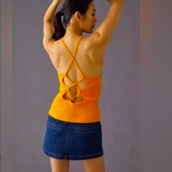 ANTHROPOLOGIE Strappy Back Tank - Picture 3 of 7